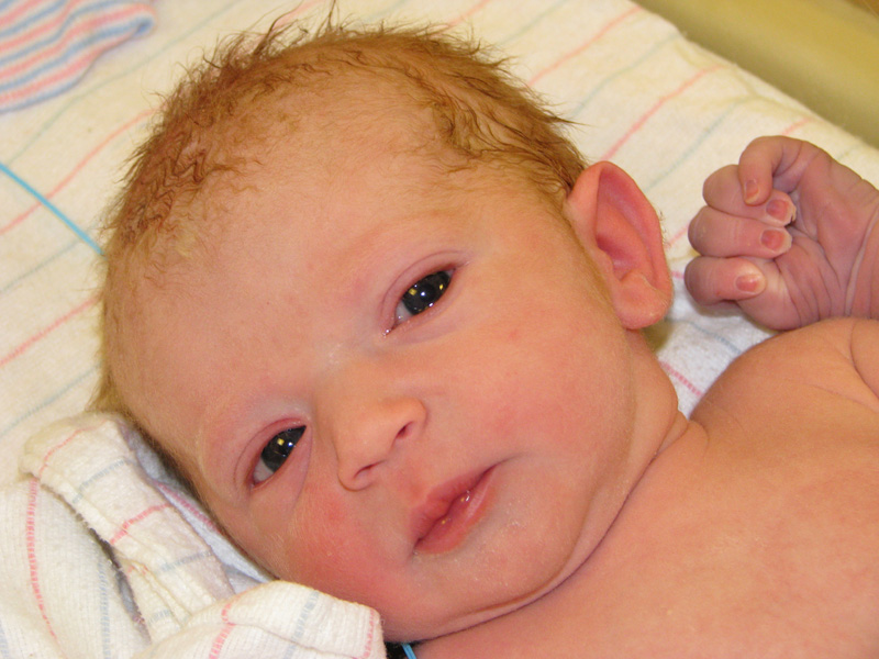 Lillian Looks at Camera